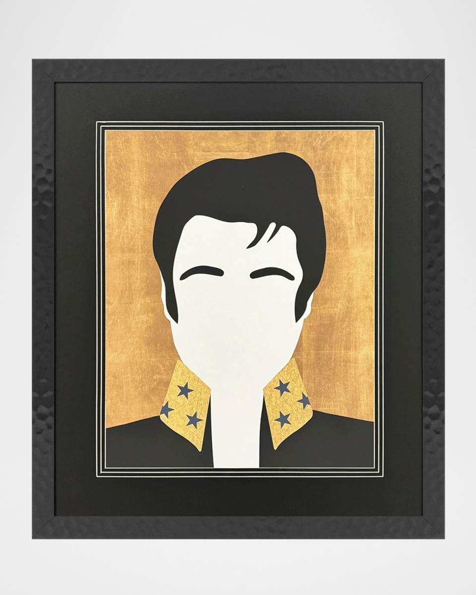"Icon The King" Framed Giclee by Otto Gibb
